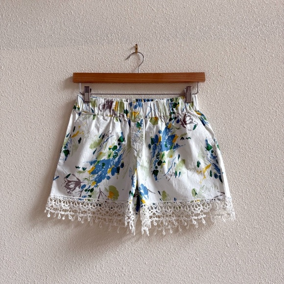 NWT Anthropologie Maeve Embellished Boxer Shorts Size XS - Picture 4 of 12